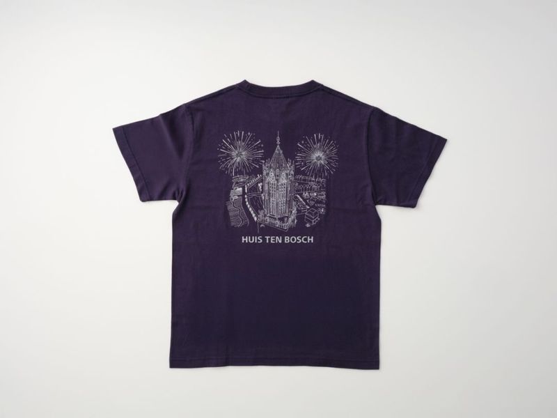 【新商品】景観花火Tシャツ　ネイビー
