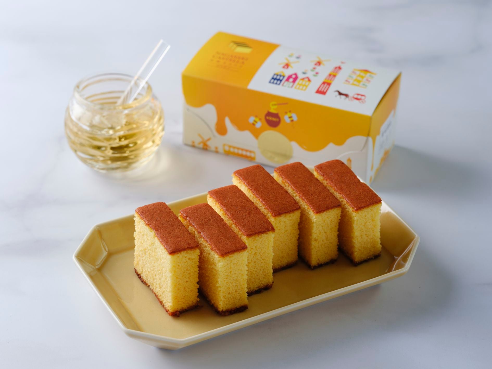 ﾊｳｽﾃﾝﾎﾞｽ ｶｽﾃﾗ 3切 景観PKG 110g | ハウステンボスのお土産,スイーツ