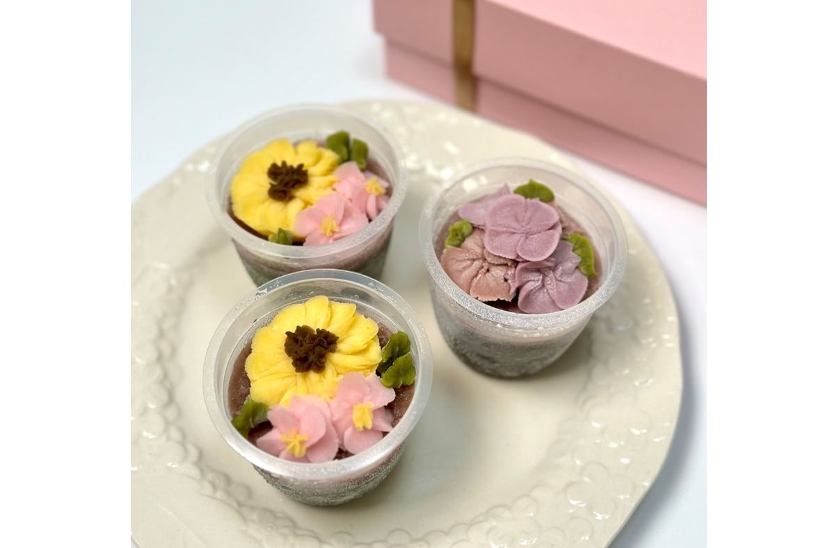 【atelier A】華あんみつ小 3個セット/ご自宅配送不可