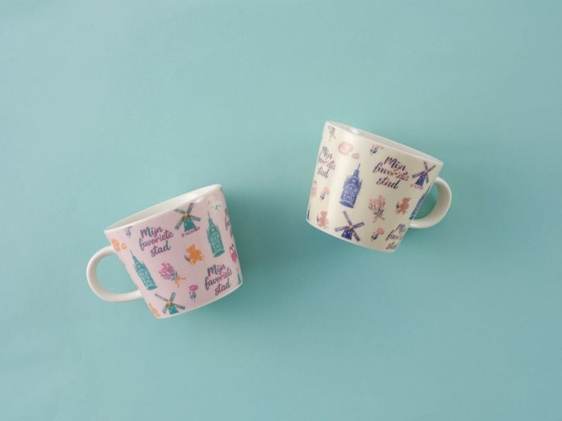 【新商品】マグカップ　 mijn favoriete stad 
