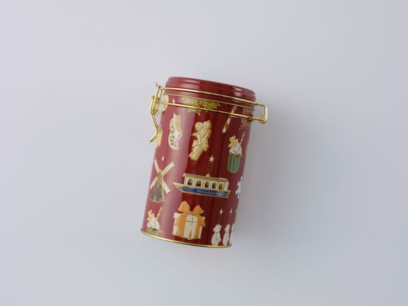 【新商品】クランチチョコ入りキャニスター缶HTB CHRISTMAS