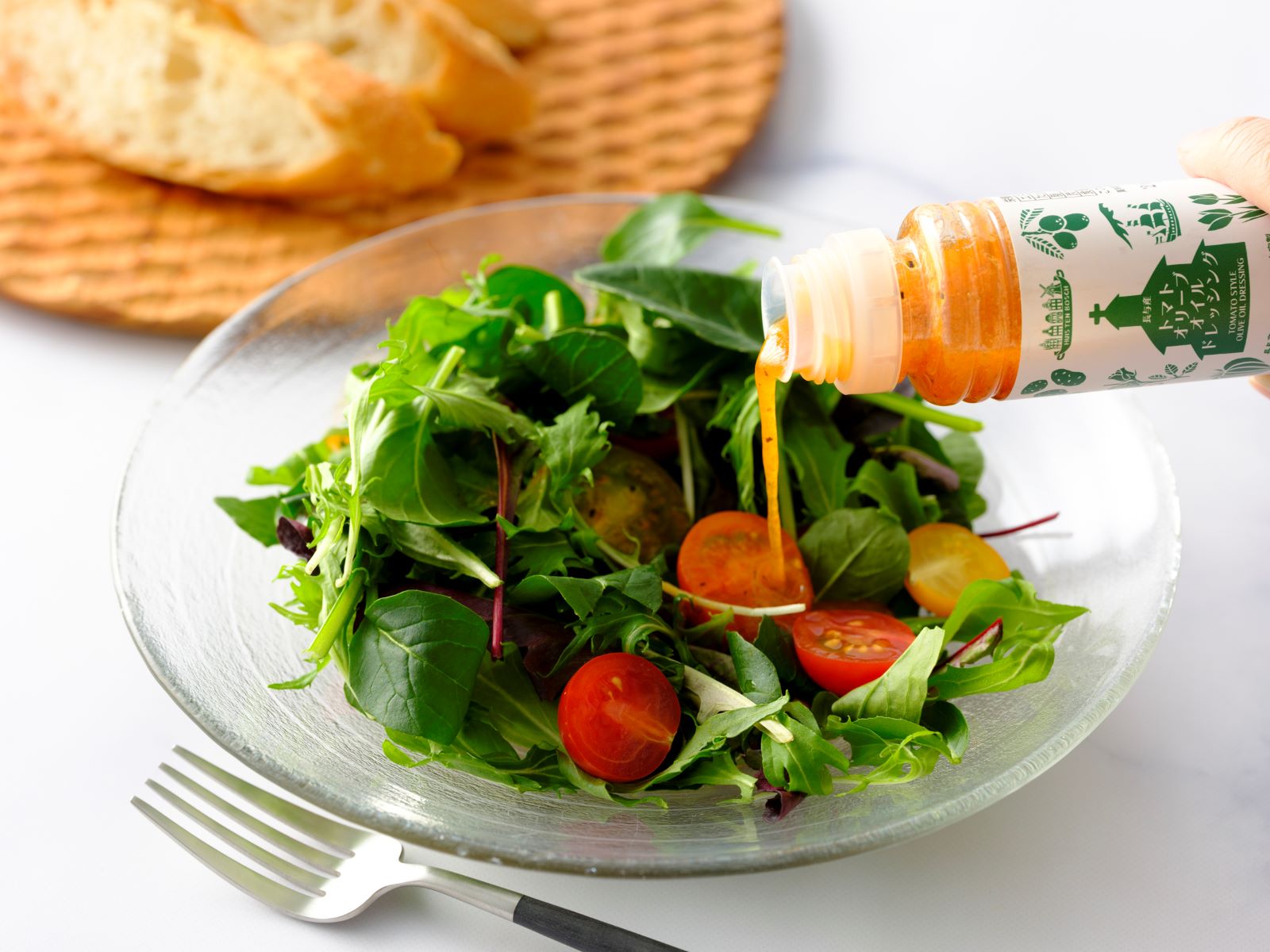 【Keuken ten Bosch】 長与産トマトオリーブオイルドレッシング150ml