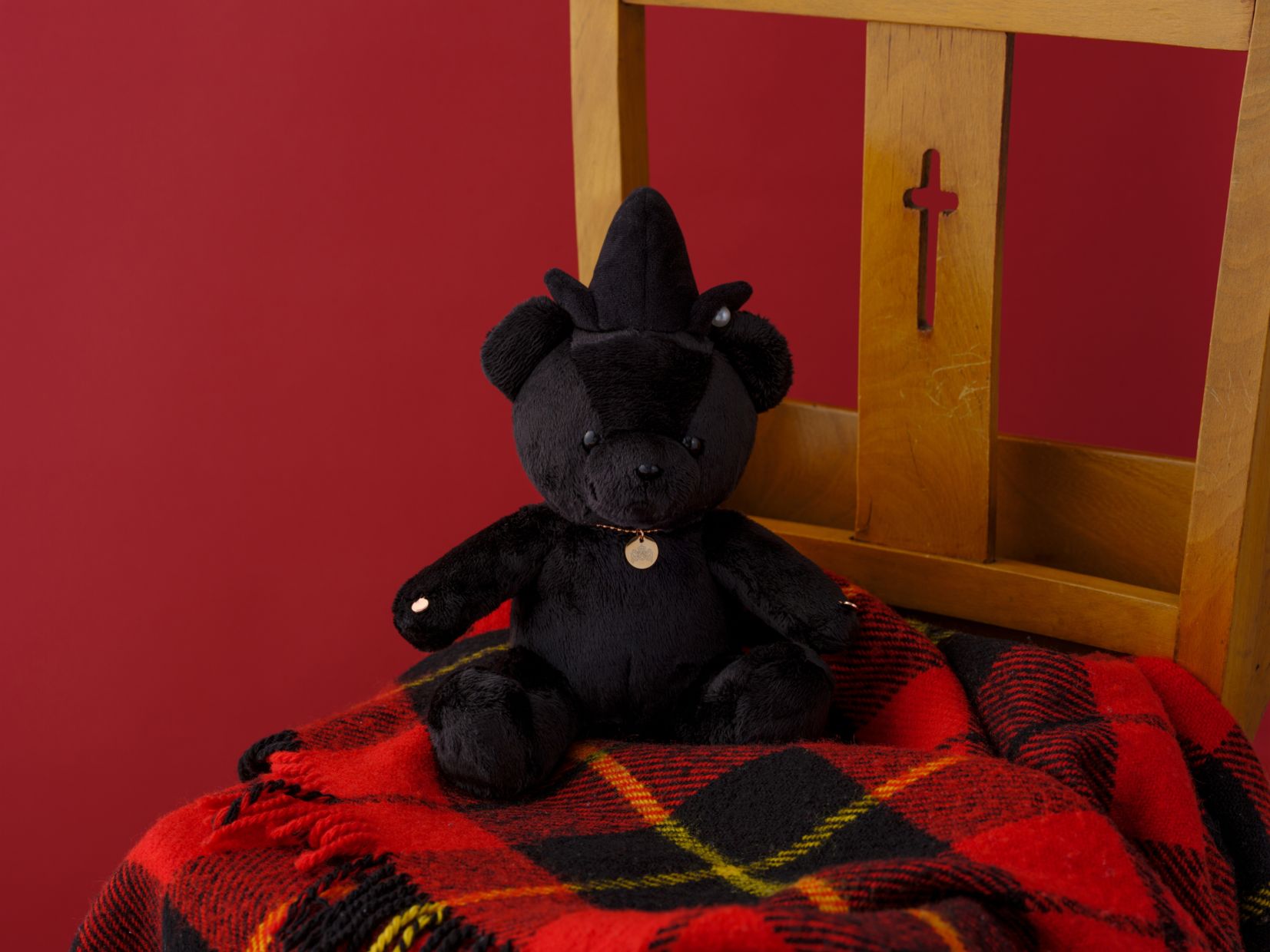 新商品】ぬいぐるみ ベア ブラック Fluffy Noir（フラッフィーノワール