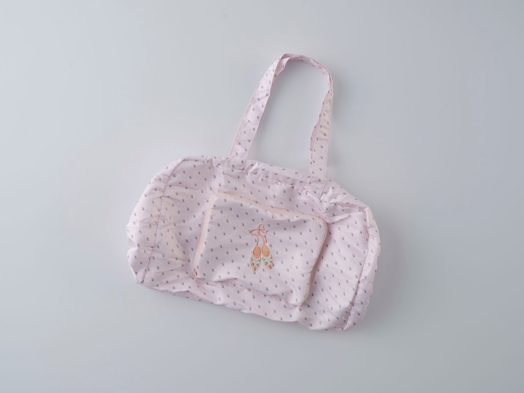 【新商品】ポケッタブルバック　ピンク