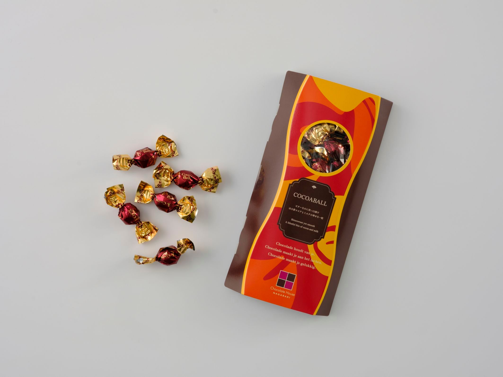 【チョコレートハウス】ココアボール箱入り