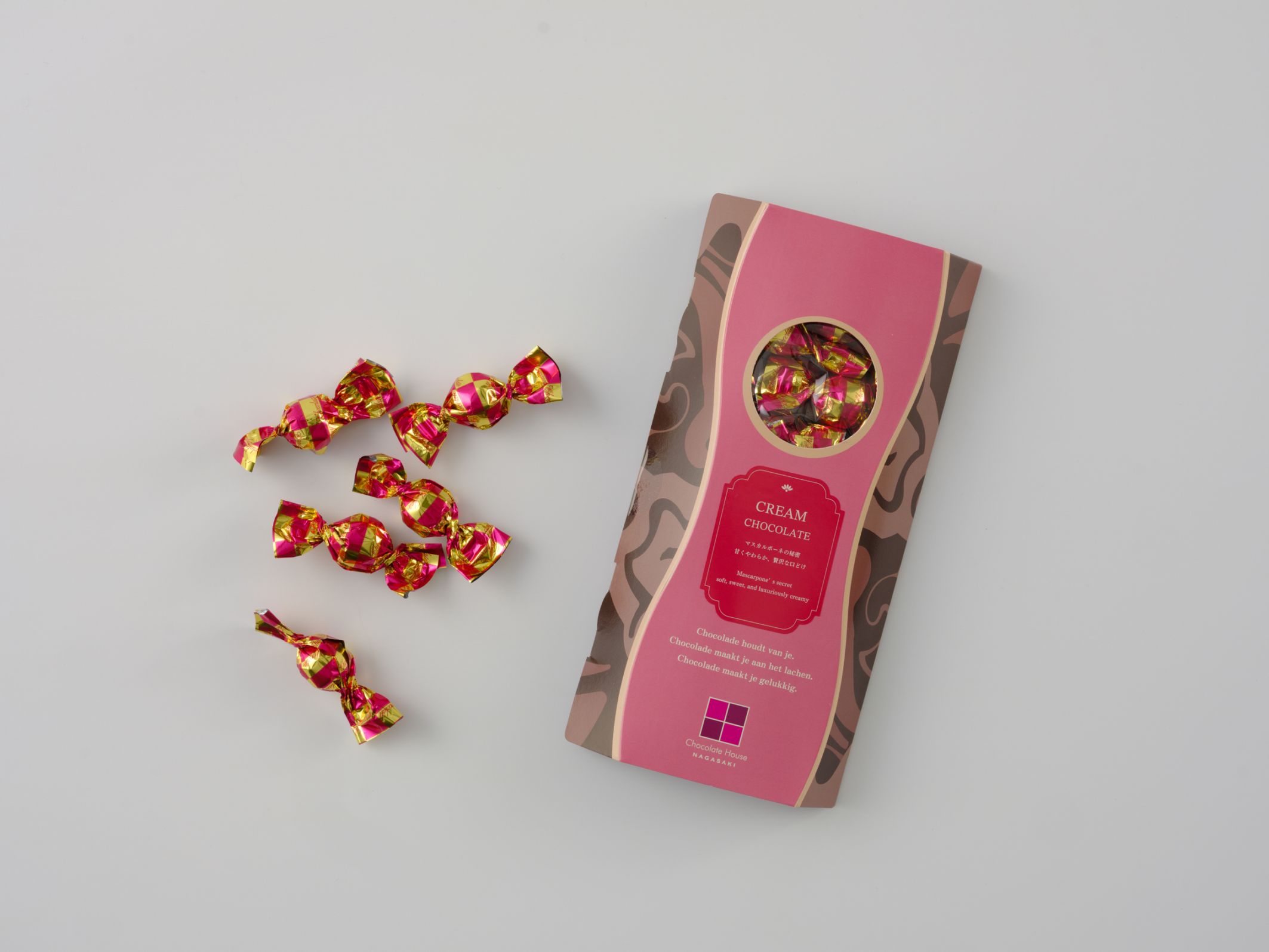 【チョコレートハウス】クリームチョコレート箱入り