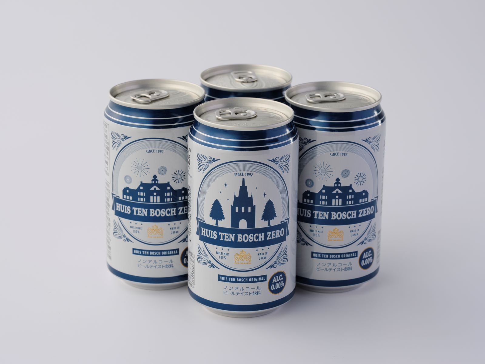 ハウステンボスオリジナルノンアルコール 缶ビール 4本セット