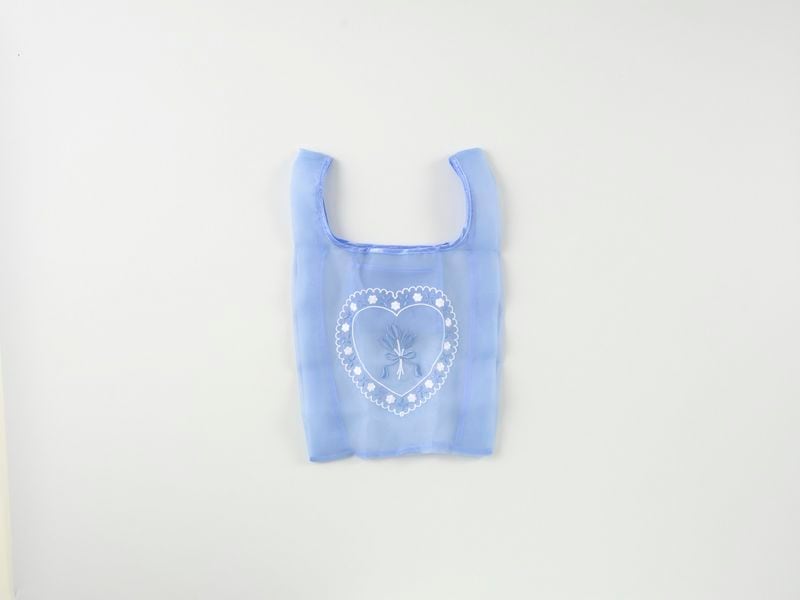 シアー　トートバック　sab bag　ブルー