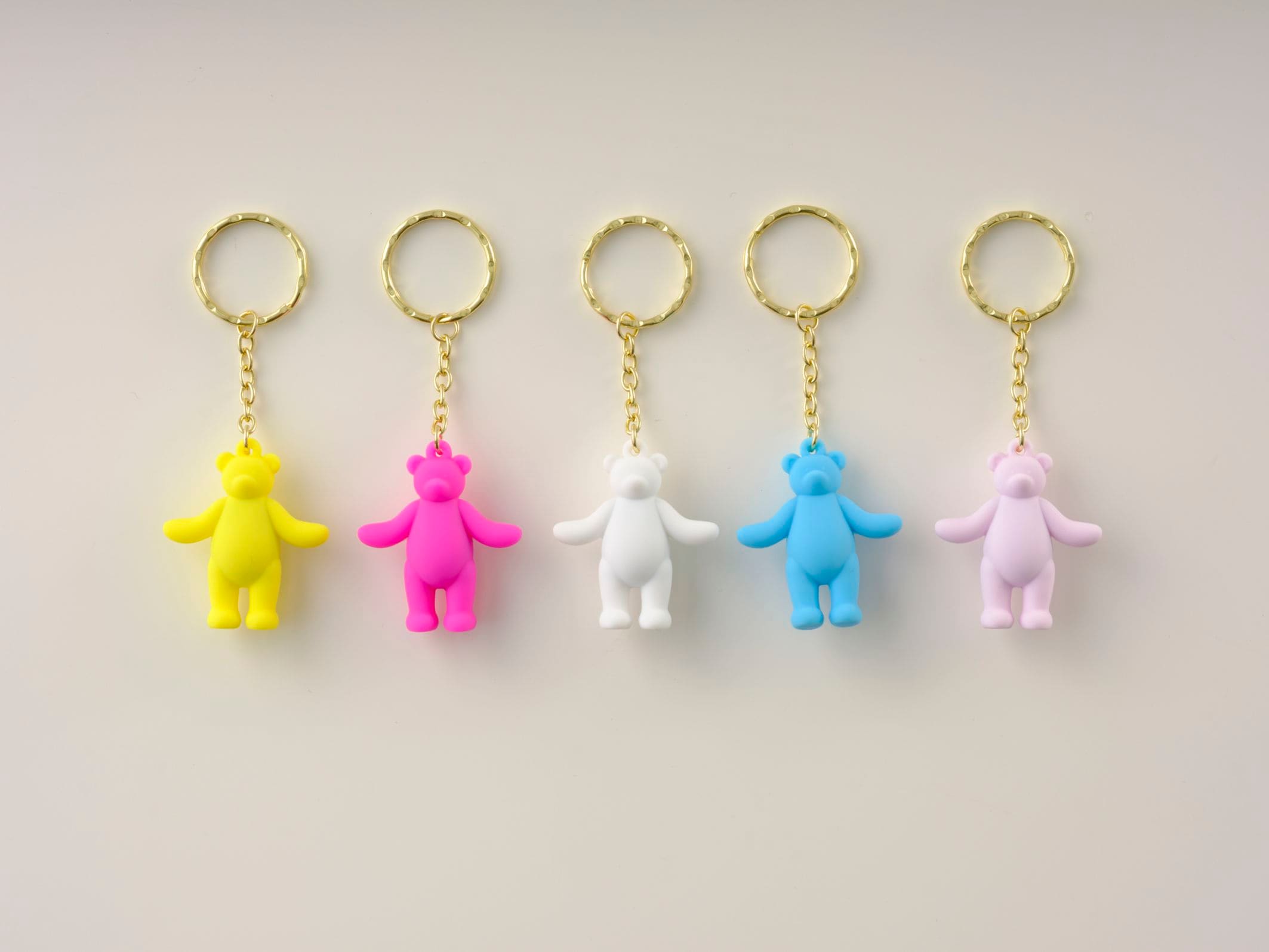 【新商品】光るキーチェーン　ベア