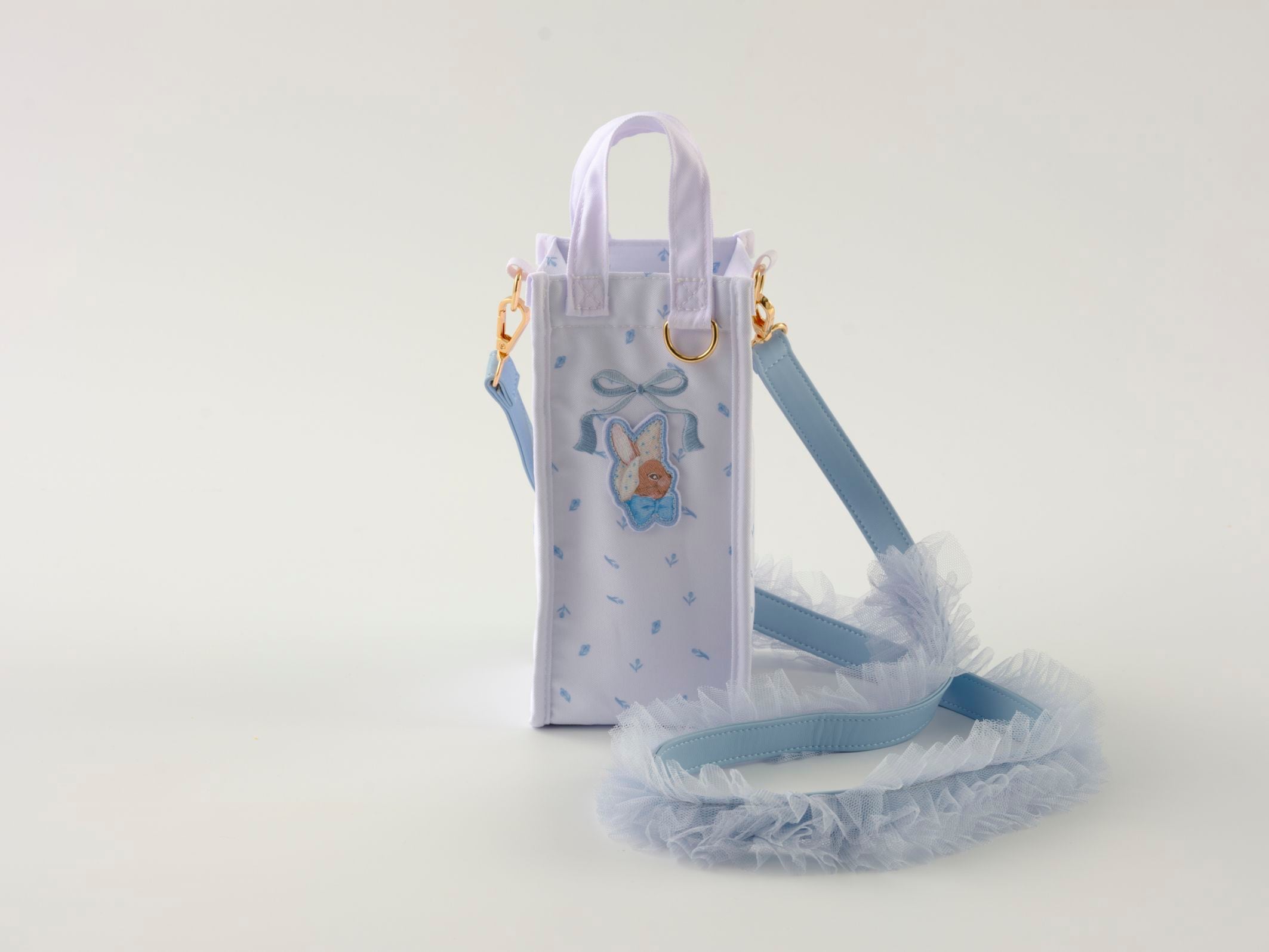 【新商品】ペットボトルホルダー　ホワイト　Holland bunny　