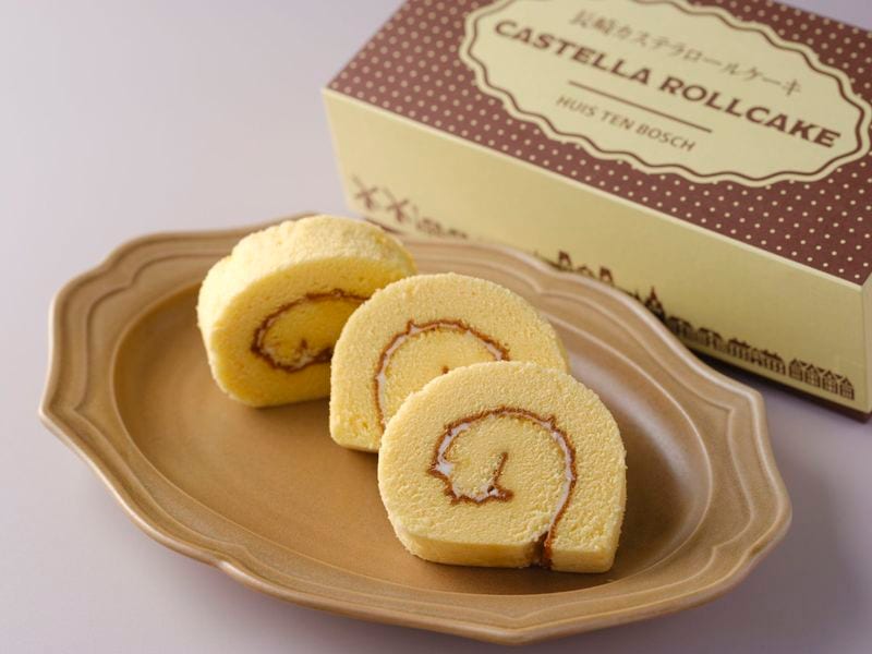 カステラロールケーキ