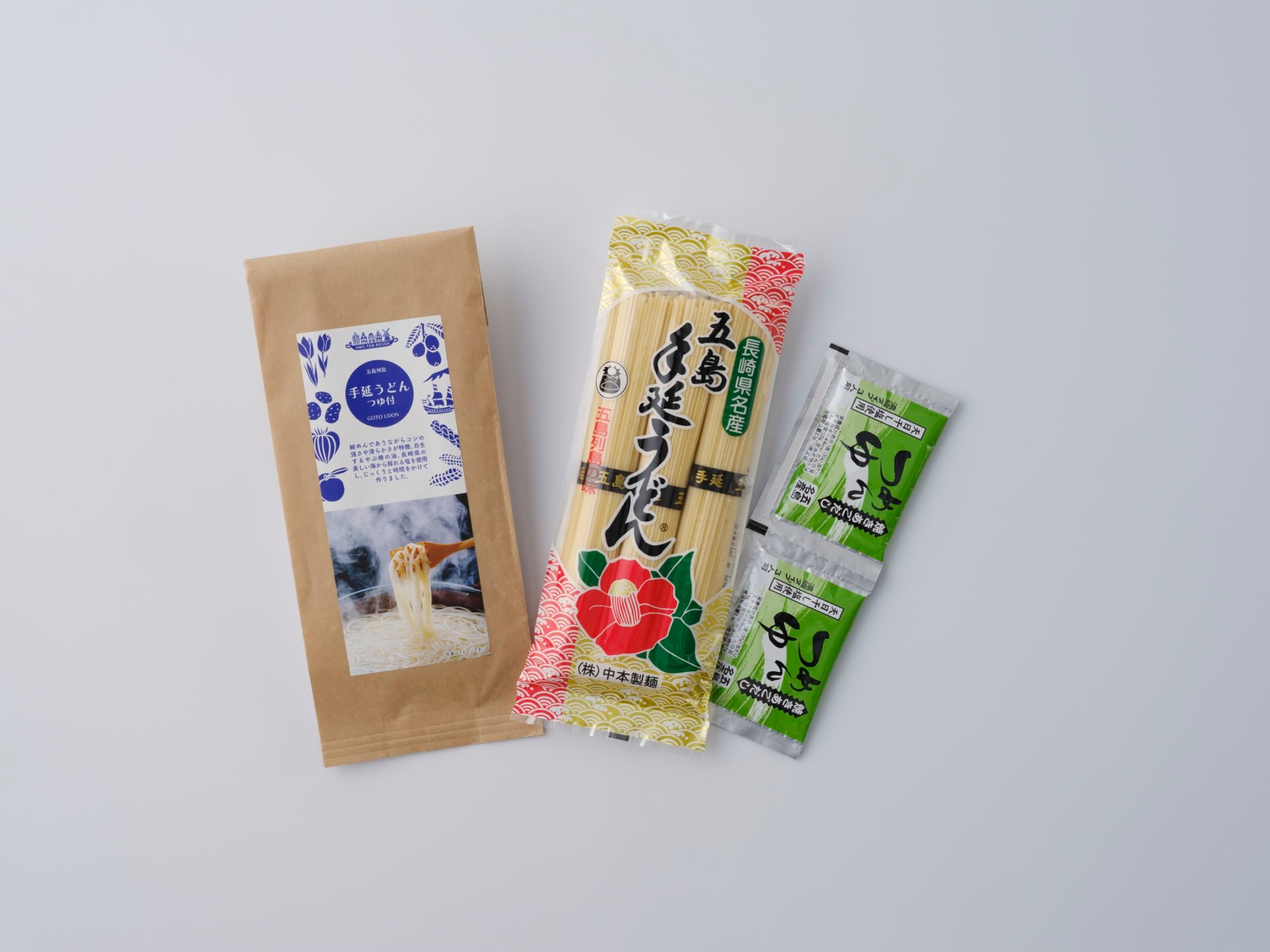 【Keuken ten Bosch】 五島手延べうどん（めんつゆ付）