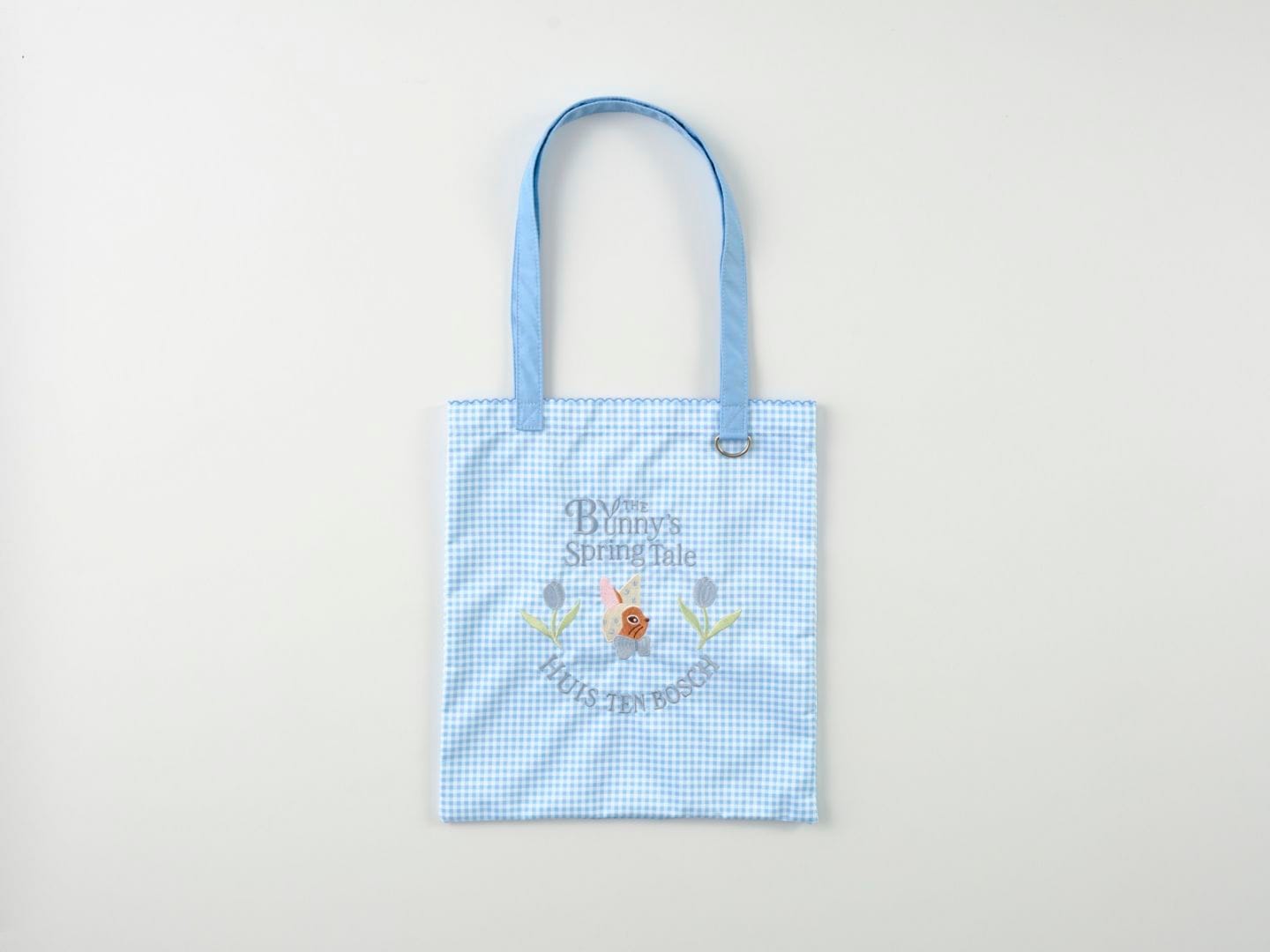 【新商品】トートバック　ブルー　Holland bunny　
