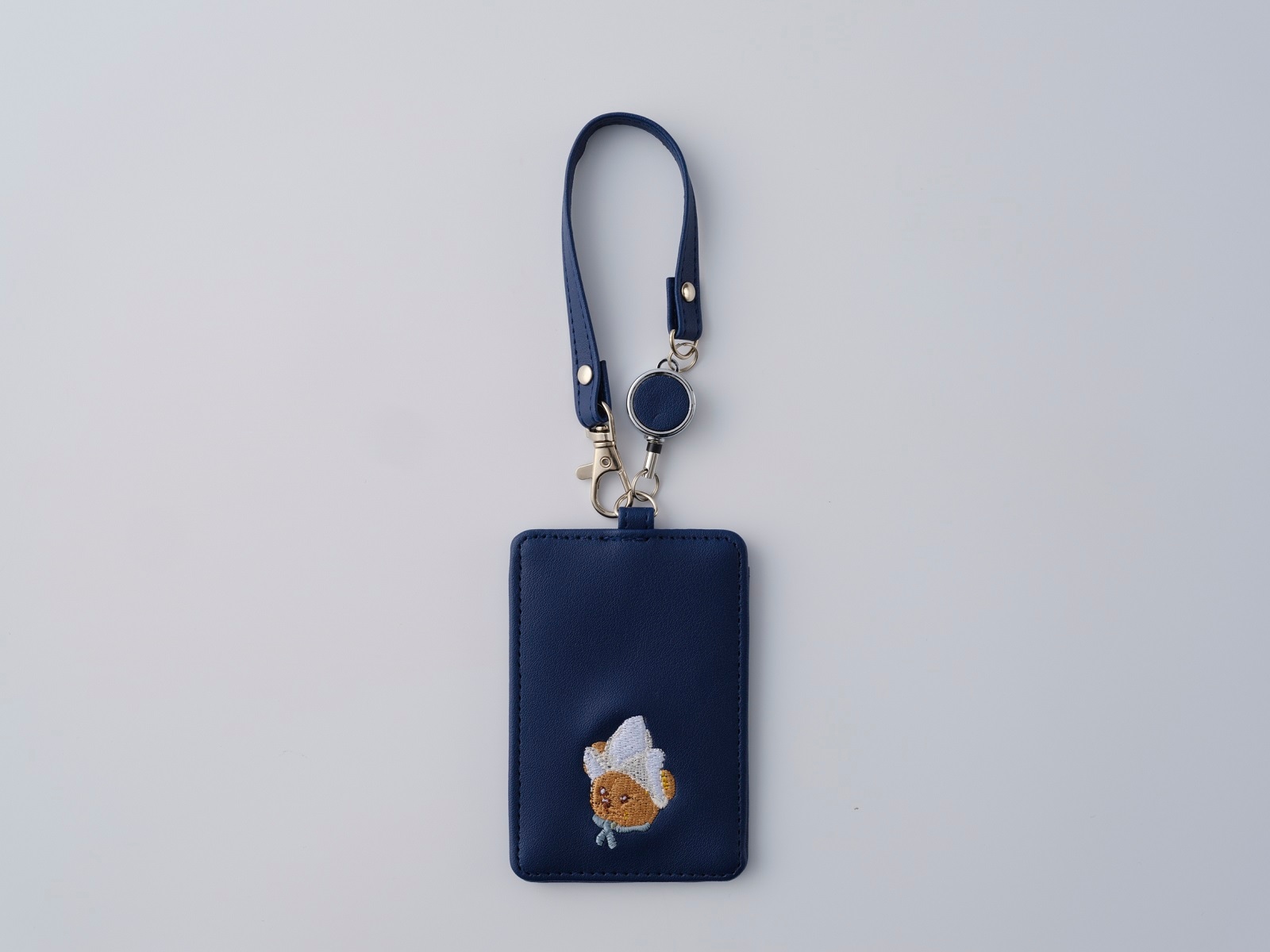 【新商品】パスケース ネイビー Holland bear 商品画像