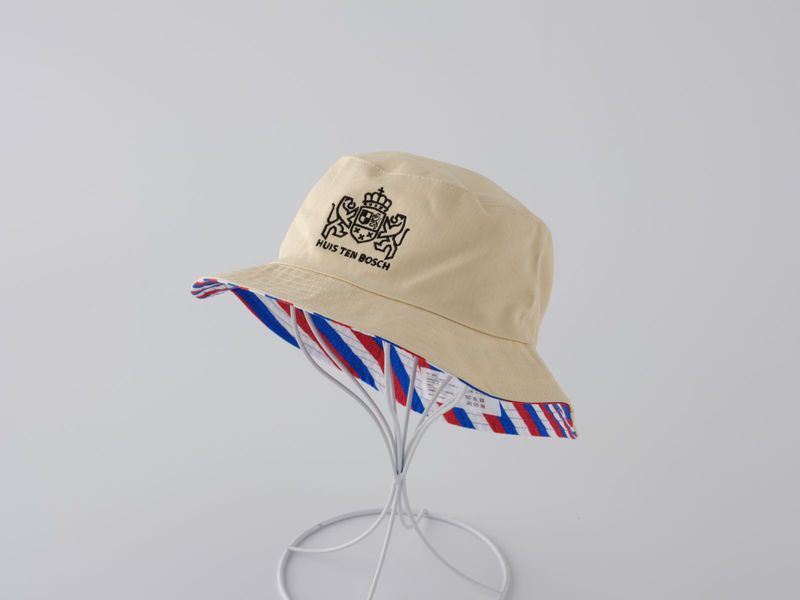 【新商品】リバーシブルハット　ベージュ　（大人用/子供用）