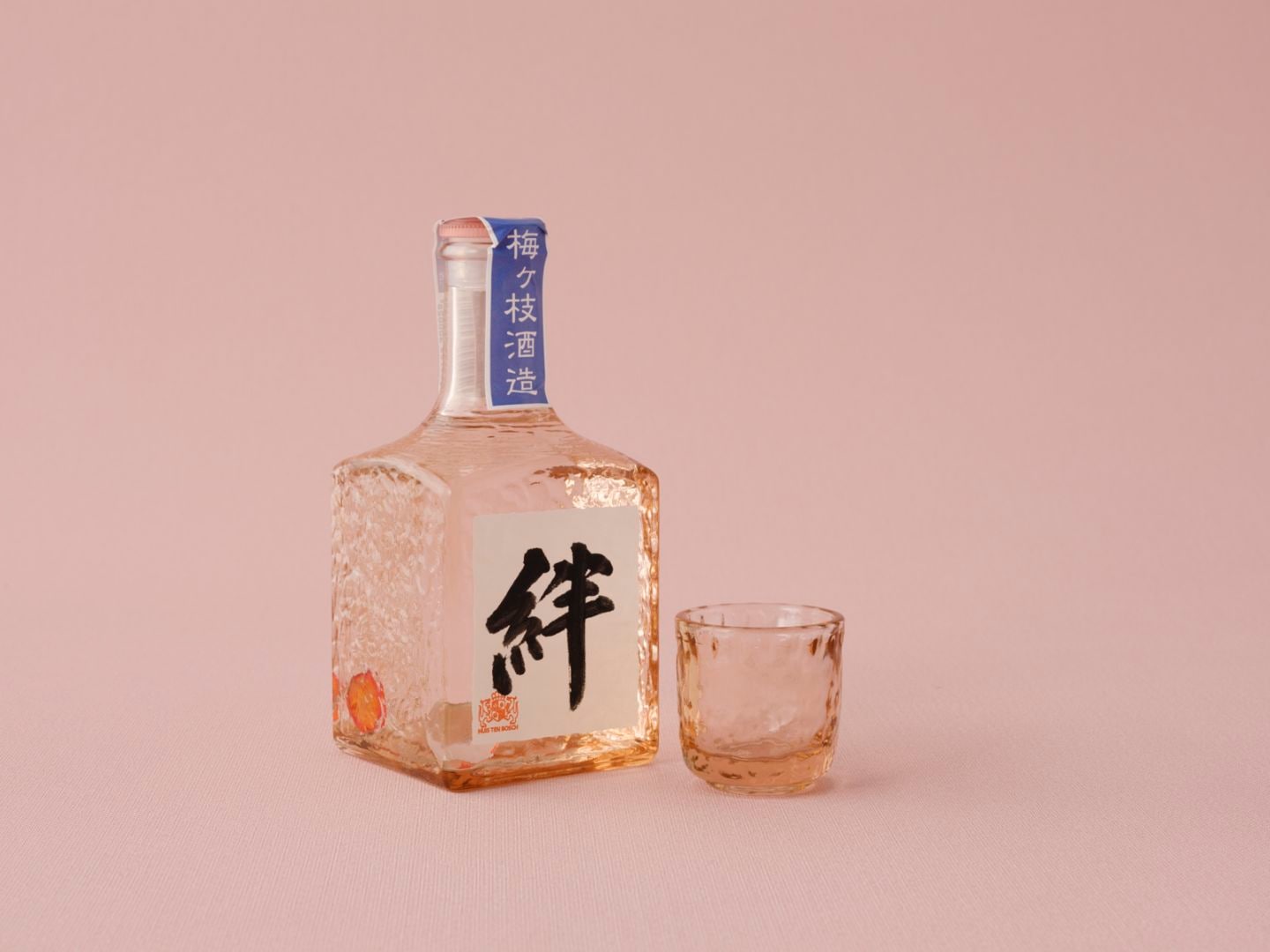 【焼酎】梅ケ枝　麦 からりん 300ml クリアボックス付 