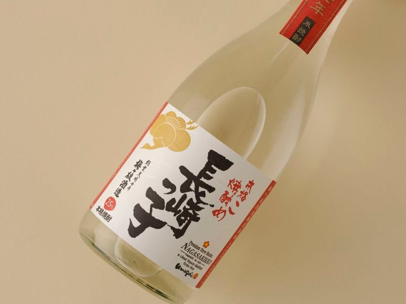 【焼酎】梅ケ枝　長崎っ子　米  720ml