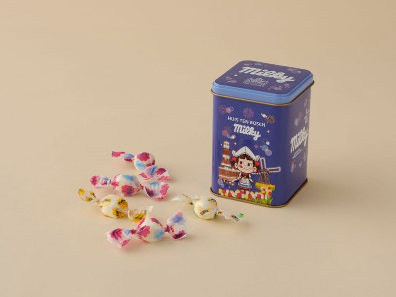 【新商品】ミルキー缶 ブルー 12粒