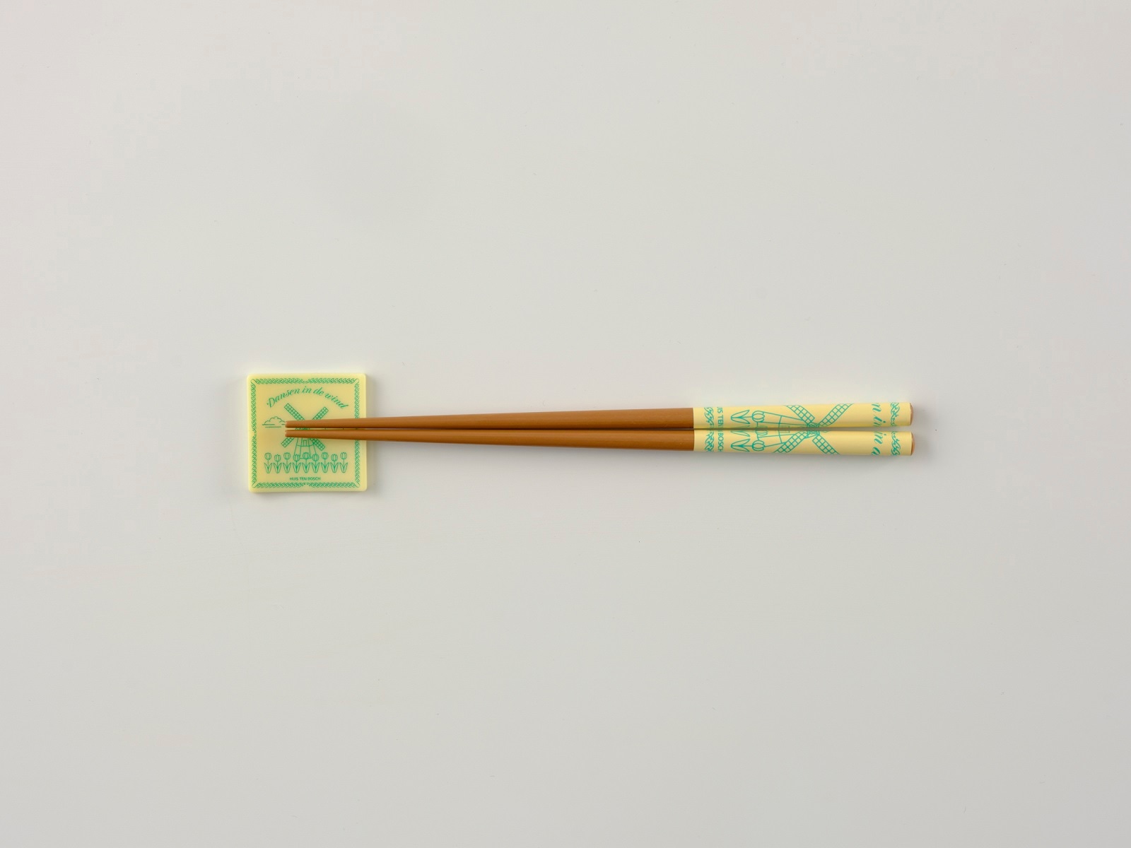 【新商品】景観 箸&箸置きセット　風車