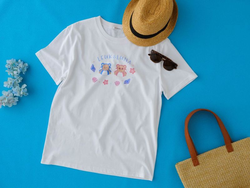 【新商品】Ｔシャツ　 ll summer luek luna　（子供用）