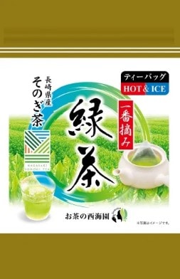 【西海園】そのぎ茶　緑茶ティーバッグ20P入り