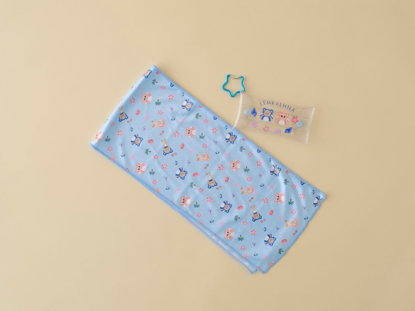 【新商品】ひんやりタオル　ルーク&ルーナ