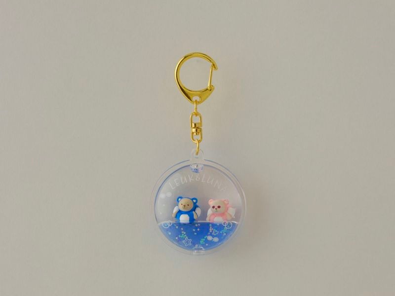 【新商品】ウォーターインキーホルダー　ルーク&ルーナ