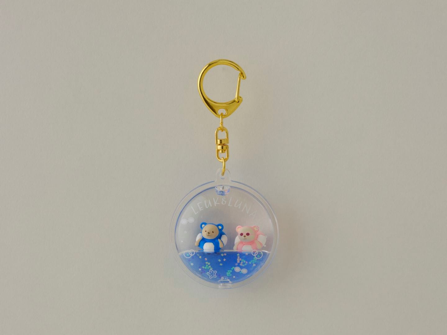 【新商品】ウォーターインキーホルダー　ルーク&ルーナ