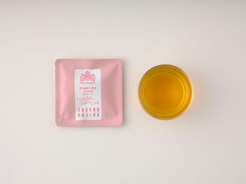 ハウステンボスオリジナル世知原茶　2つのローズとアップル 