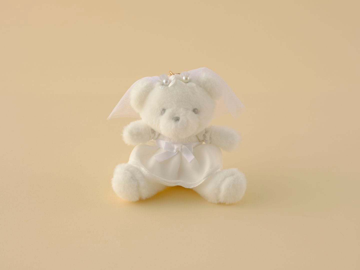 【新商品】 Flower ベア　ホワイト