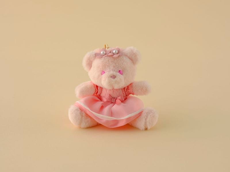 【新商品】 Flower ベア　ピンク