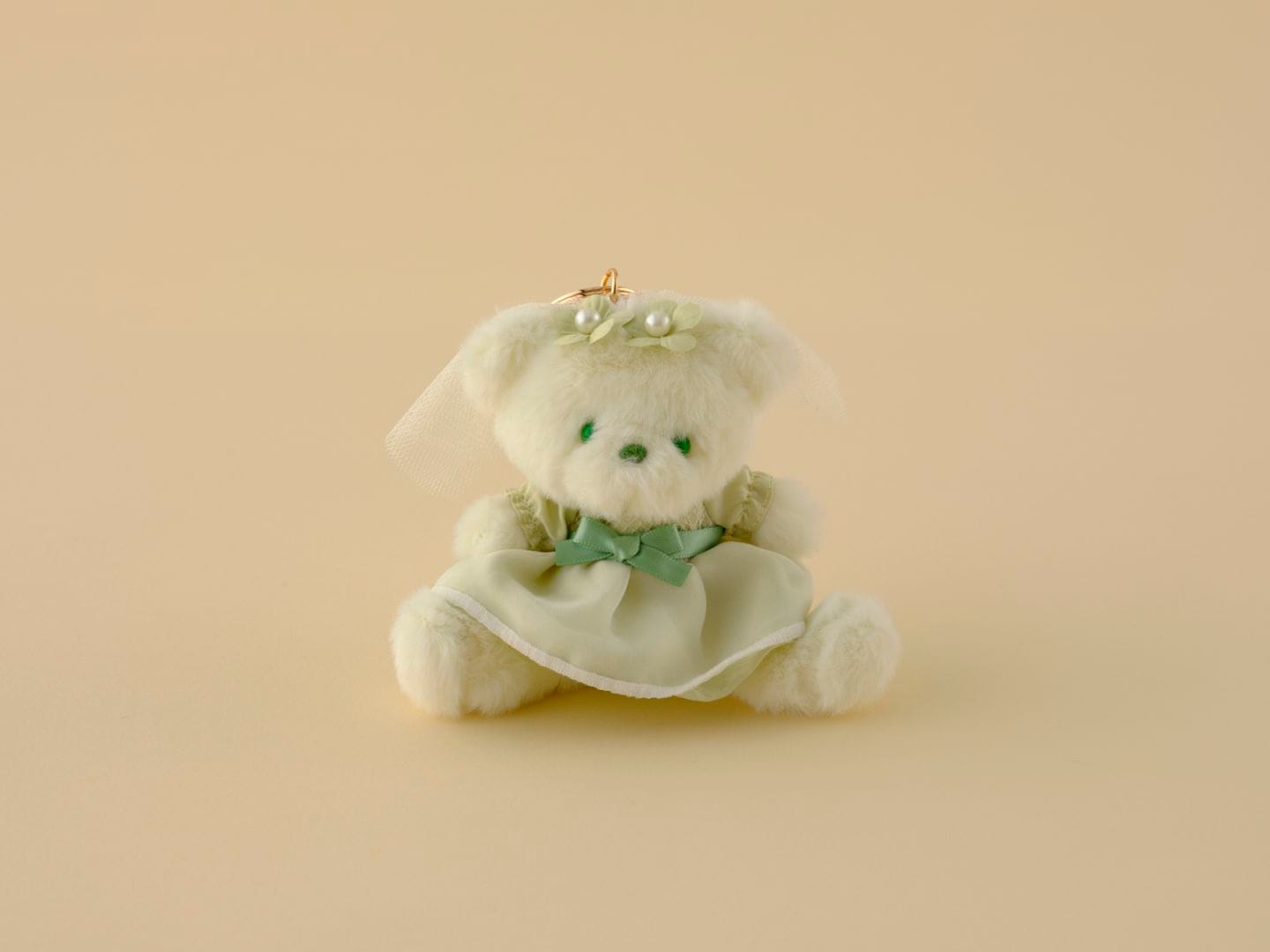 【新商品】 Flower ベア　グリーン