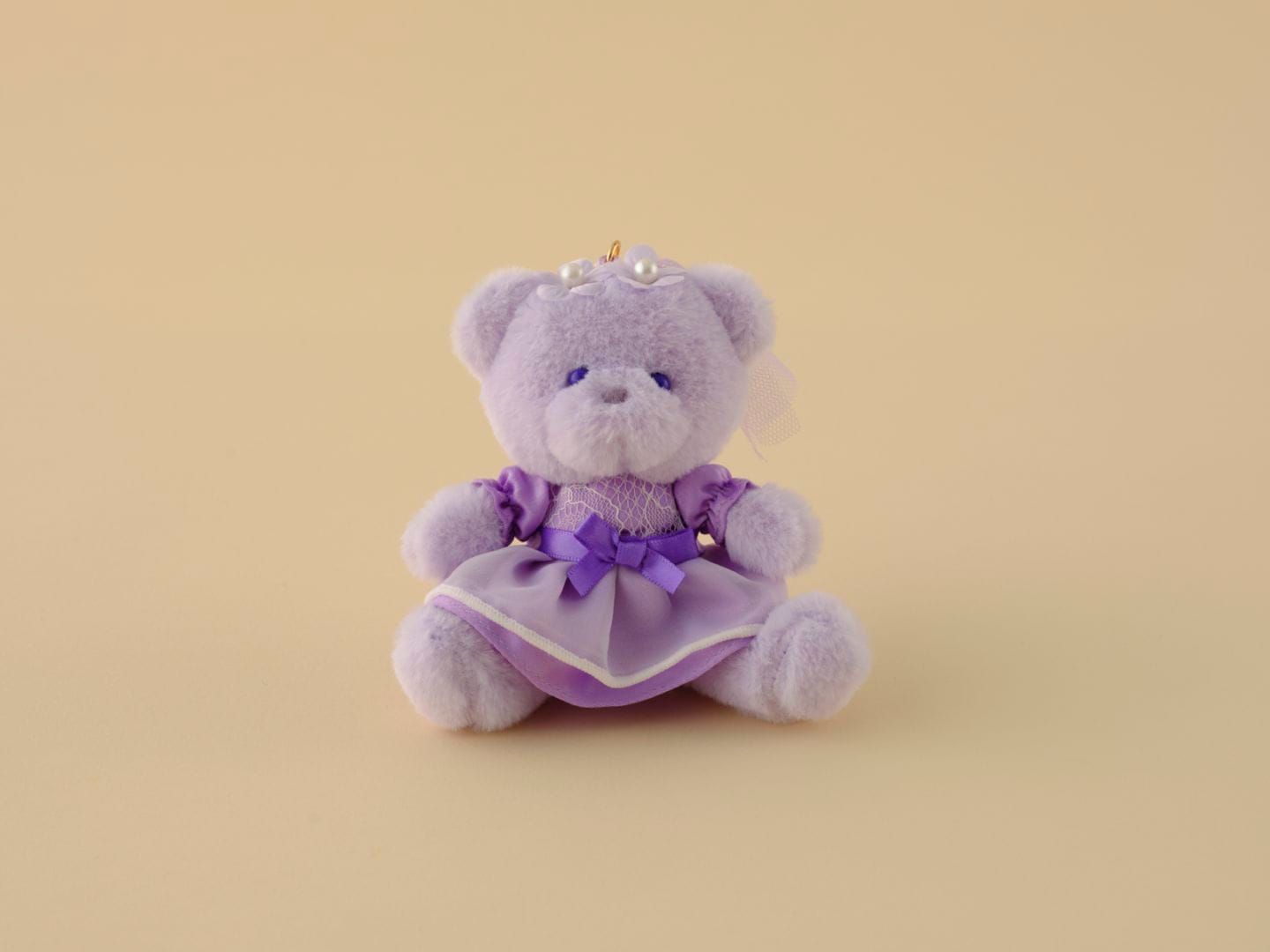 【新商品】 Flower ベア　パープル