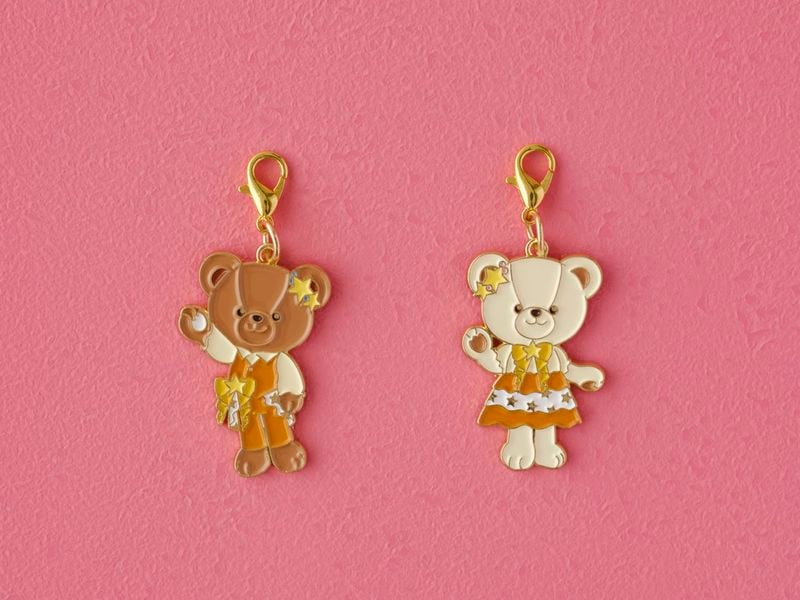 【新商品】ルーク&ルーナ　ベアチャームBirthday　