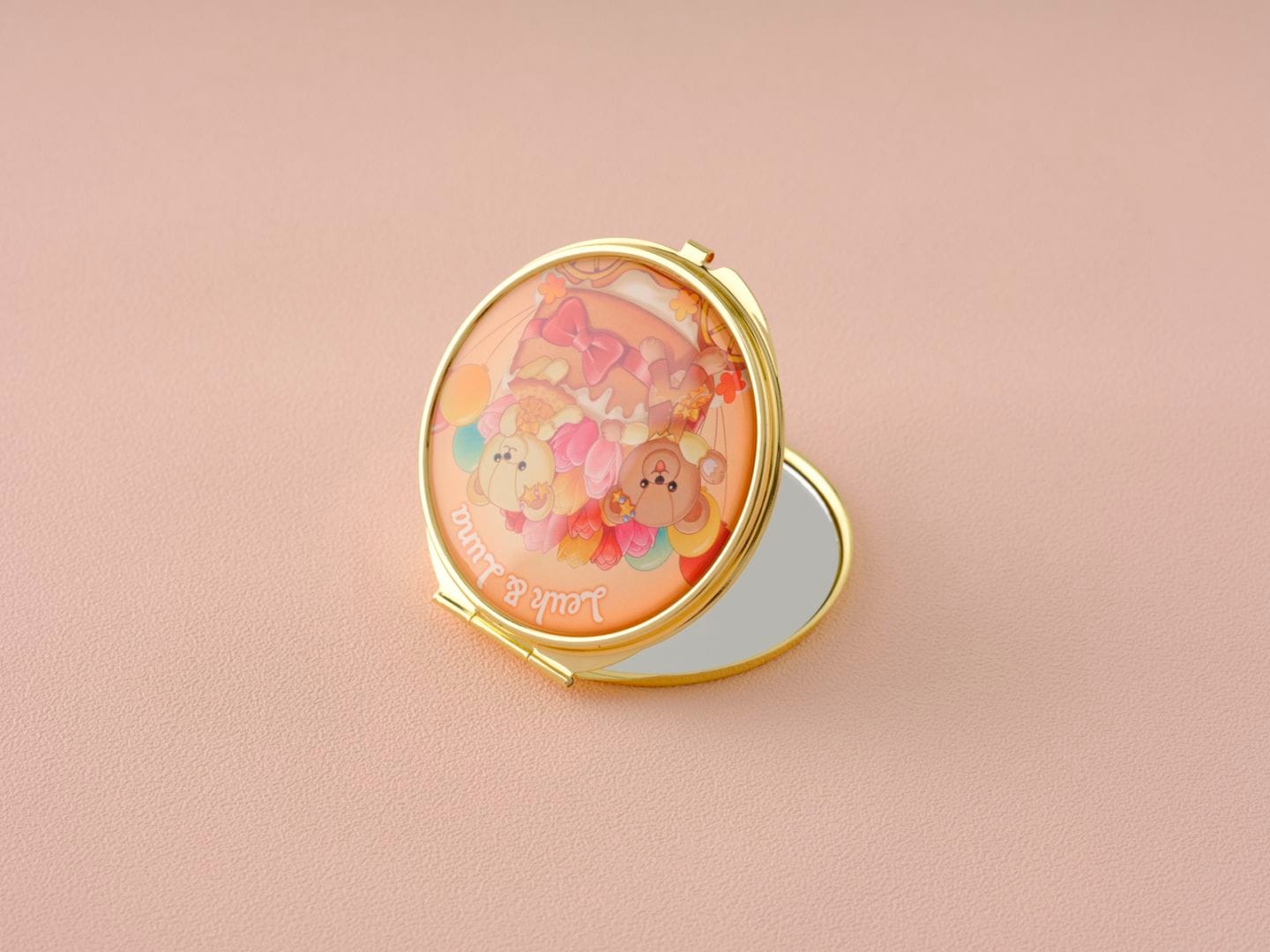 【新商品】ルーク&ルーナ　ミラー　Birthday　