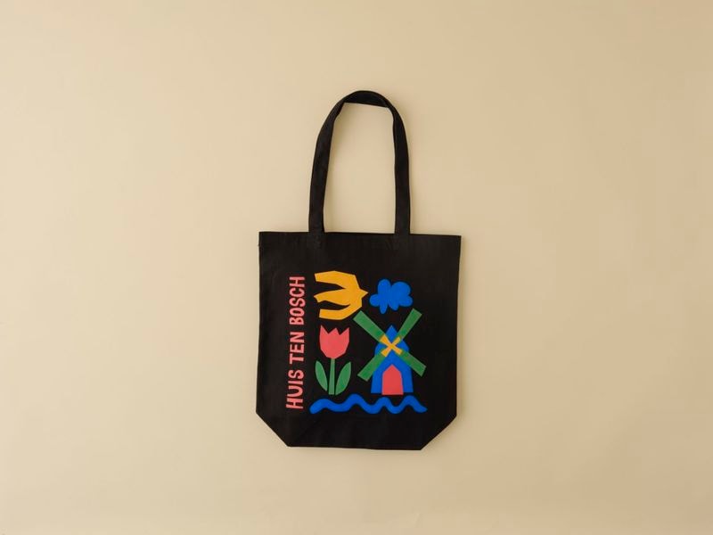 【新商品】ハウステンボス　アート　トート　ブラック
