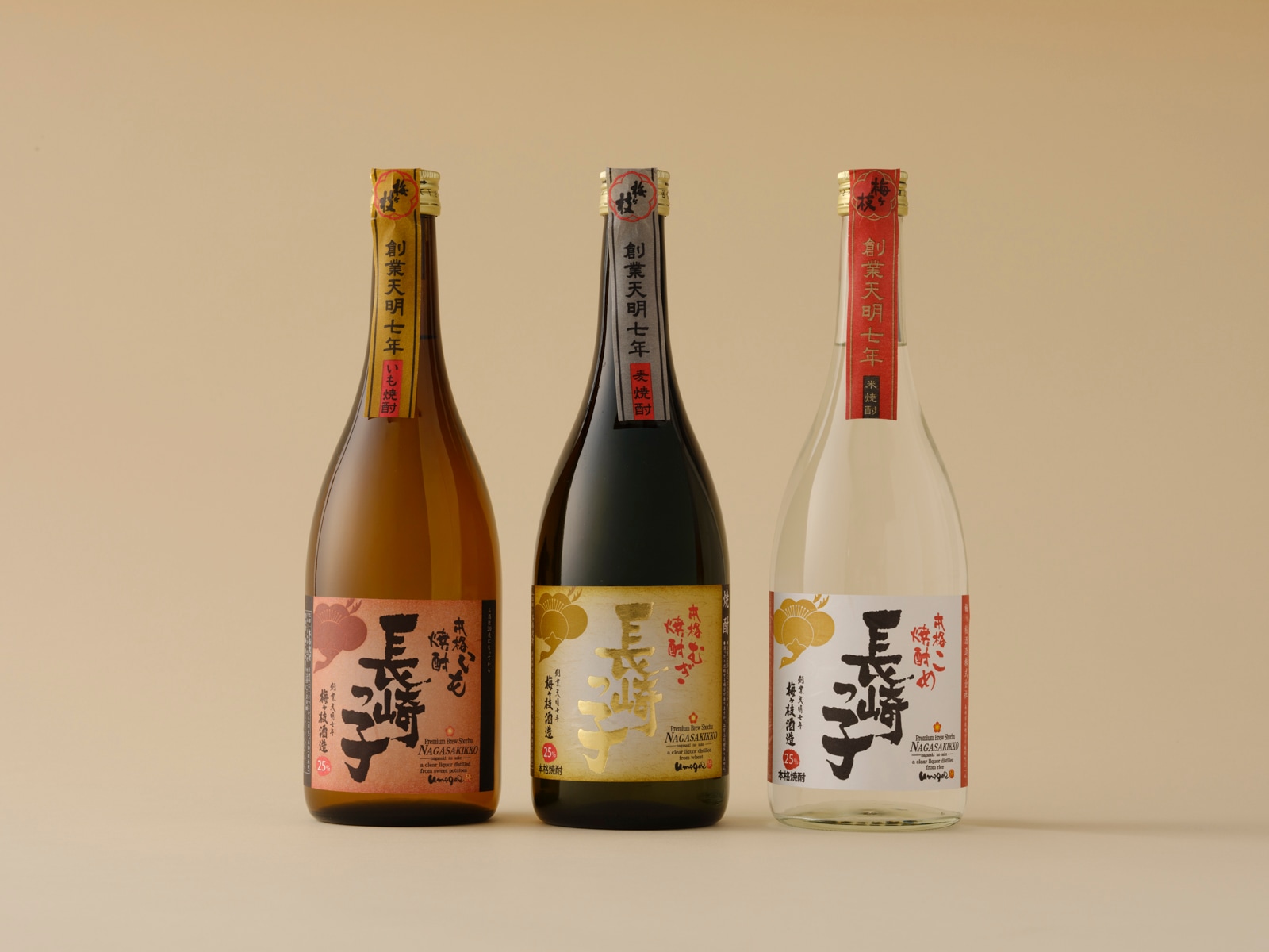 【焼酎】梅ケ枝 長崎っ子 麦 720ml 商品画像