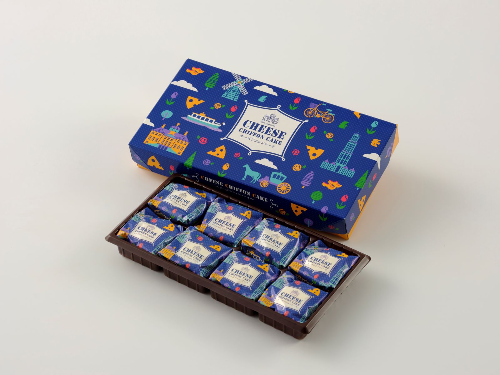 チーズシフォンケーキ 8個入り 商品画像