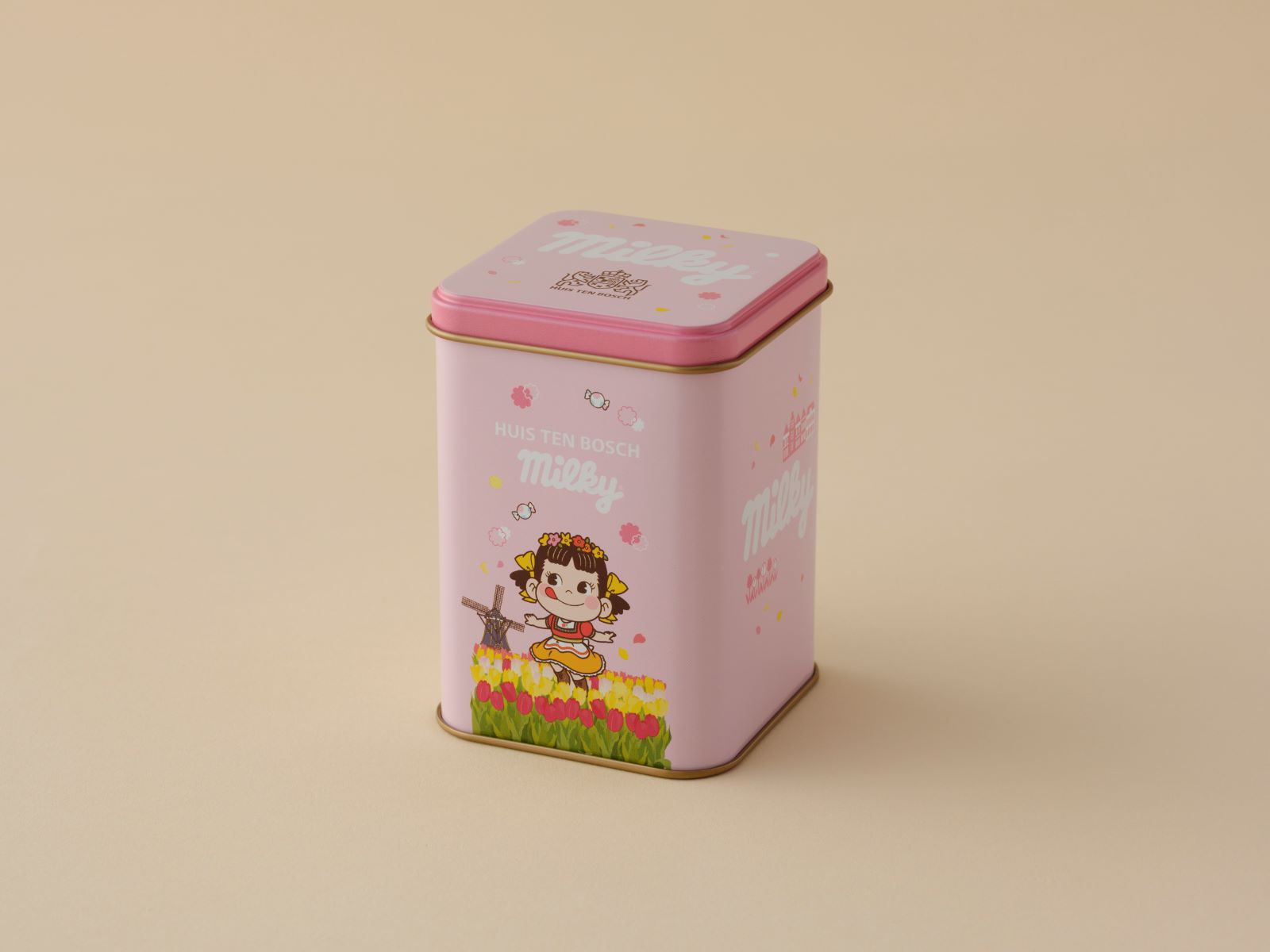 【新商品】ミルキー缶 ピンク 12粒 商品画像