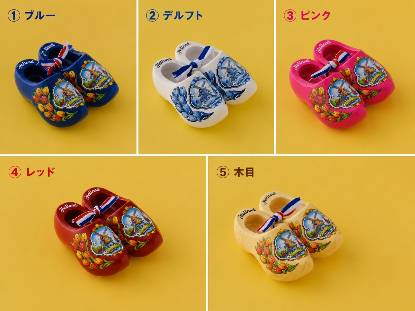 オランダ ペア木靴 S | タオル・キーホルダー・その他ファッション