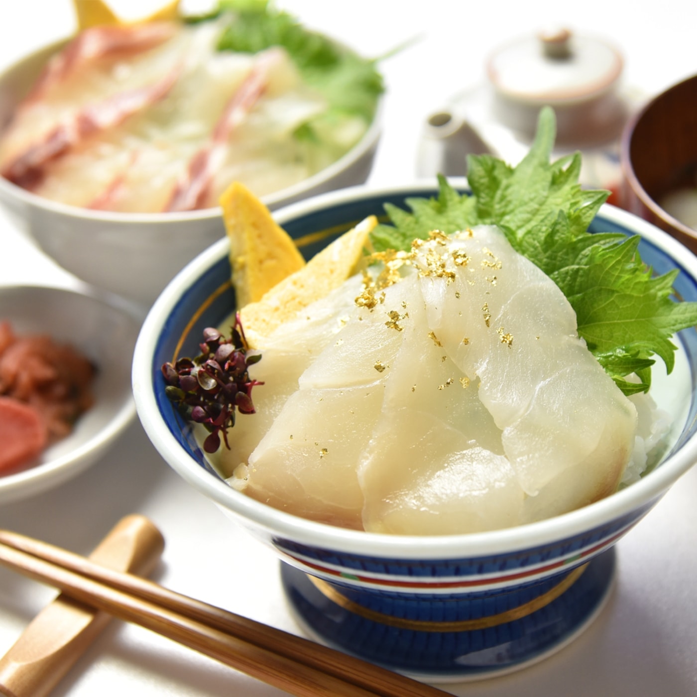 【産直・冷凍】【送料無料】クエと九十九島鯛の海鮮丼 商品画像