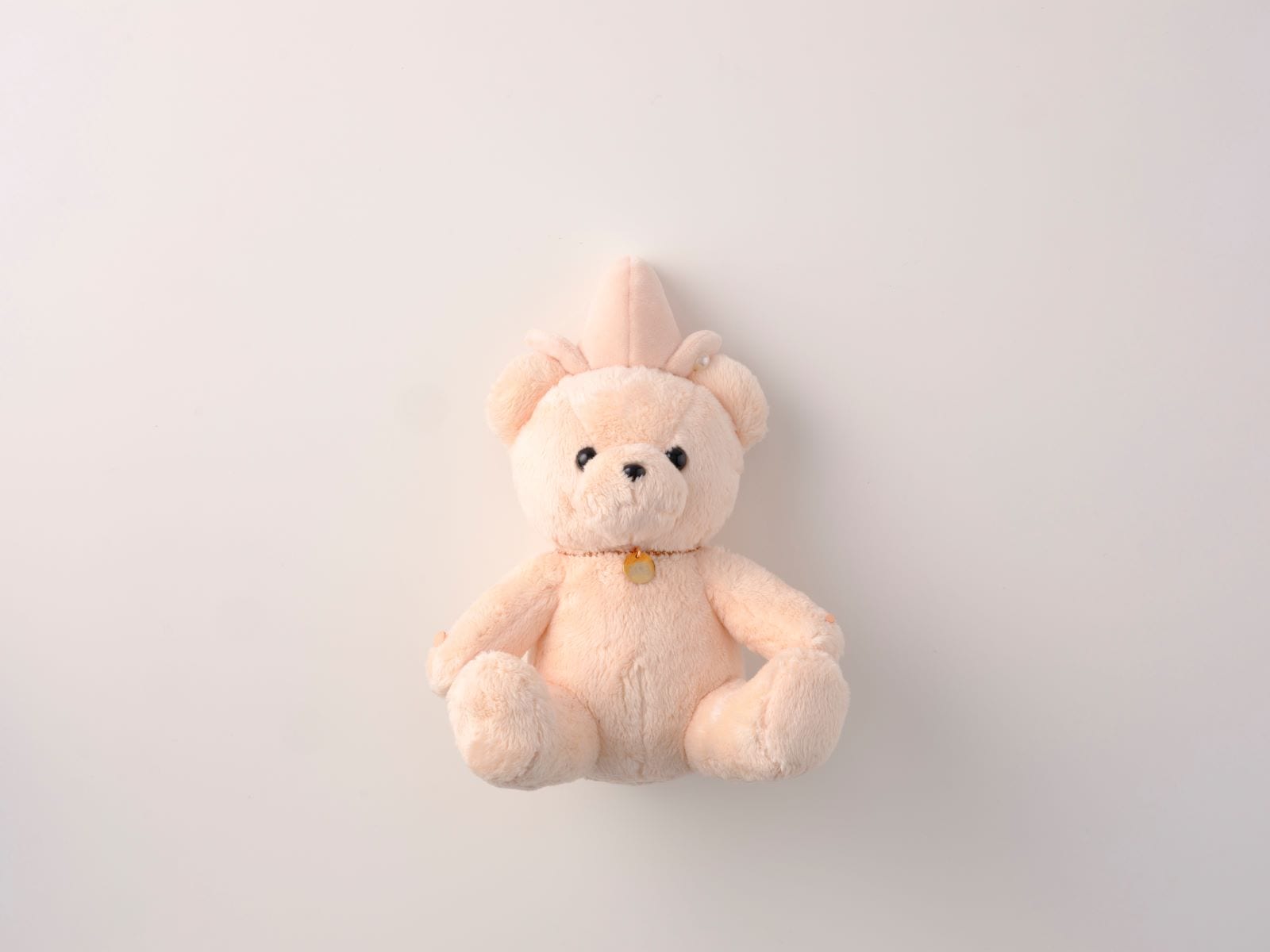 新商品】ぬいぐるみ ベア ホワイト Fluffy Noir（フラッフィーノワール