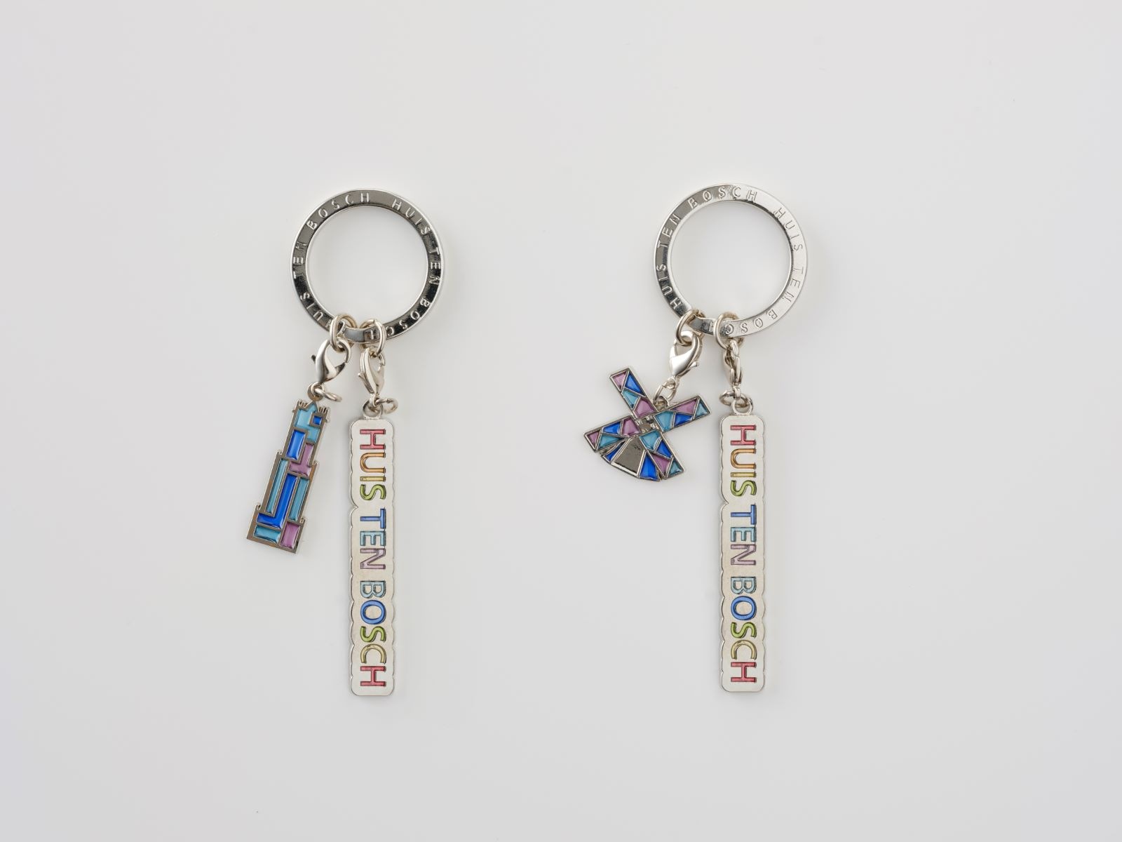 景観ステンドペアキーホルダー | ハウステンボスのお土産