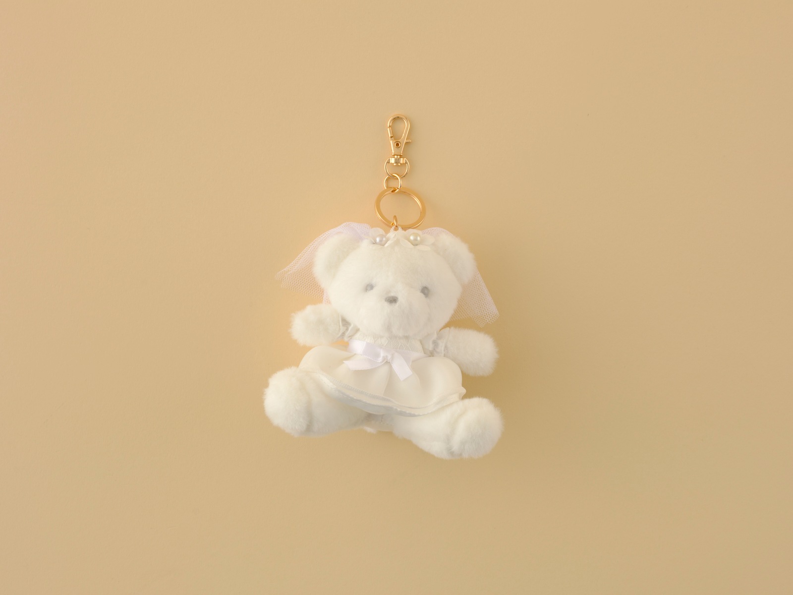 【新商品】 Flower ベア ホワイト 商品画像