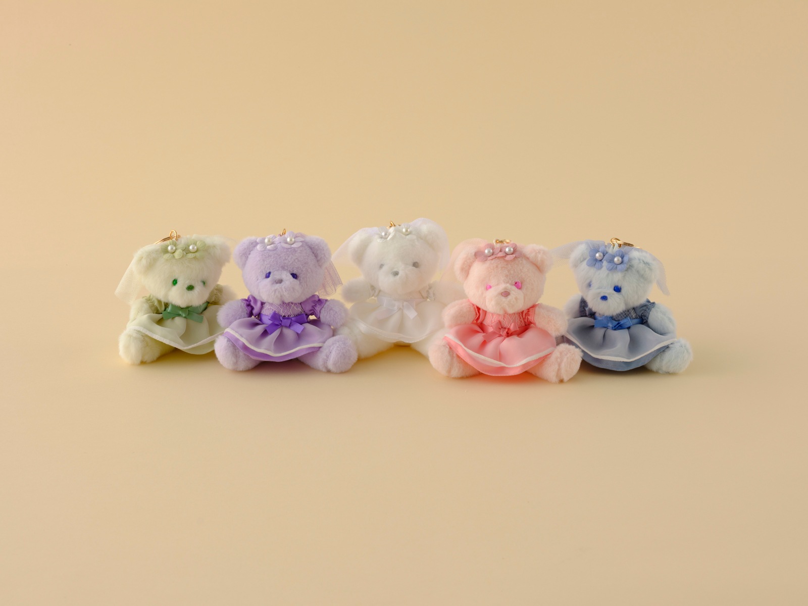 【新商品】 Flower ベア ホワイト 商品画像