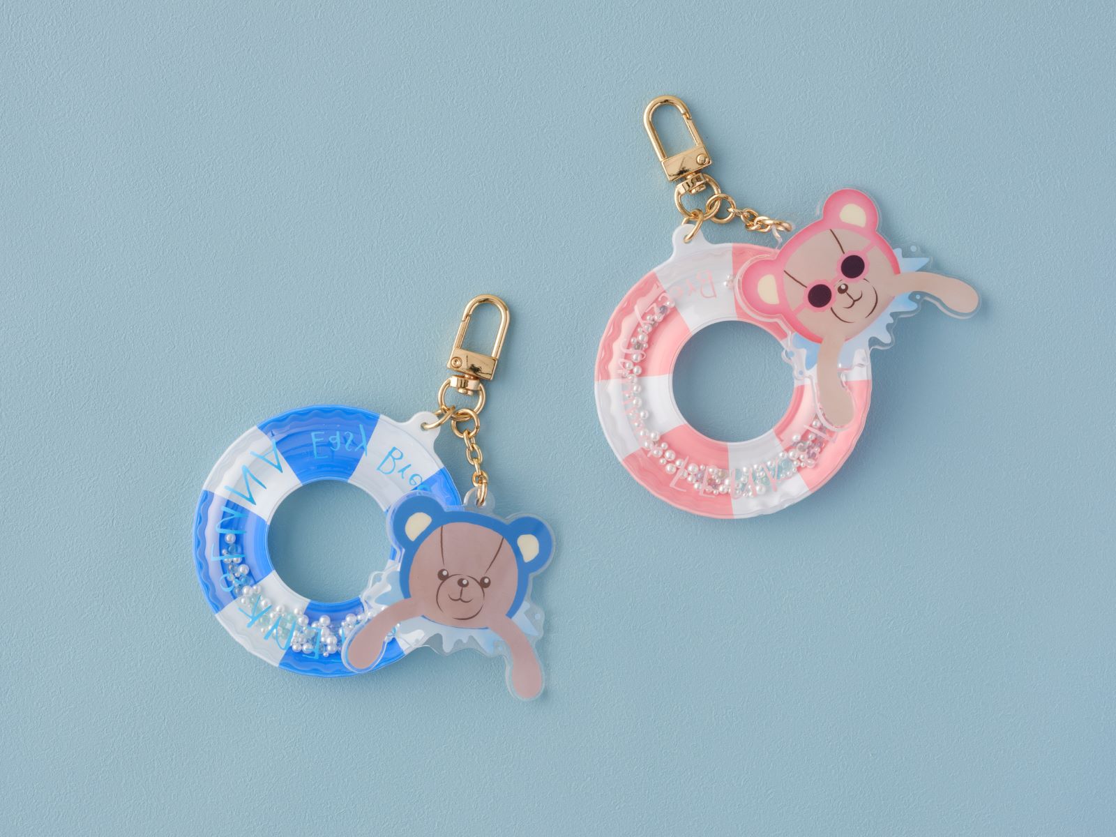 【新商品】ルーク&ルーナ 浮き輪キーホルダー ルーナ 商品画像