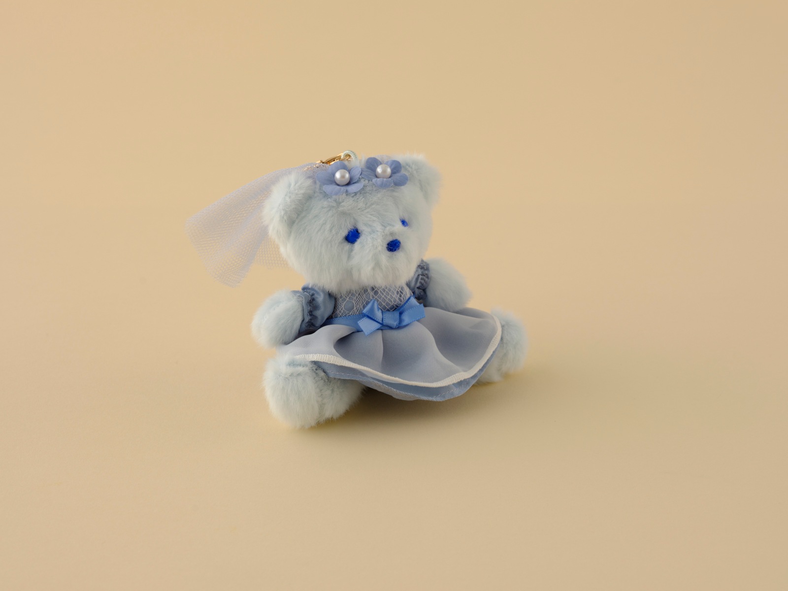 【新商品】 Flower ベア ブルー 商品画像