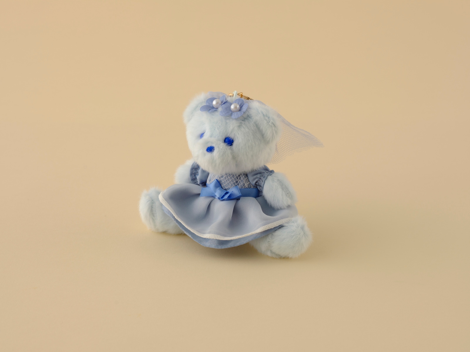 【新商品】 Flower ベア ブルー 商品画像