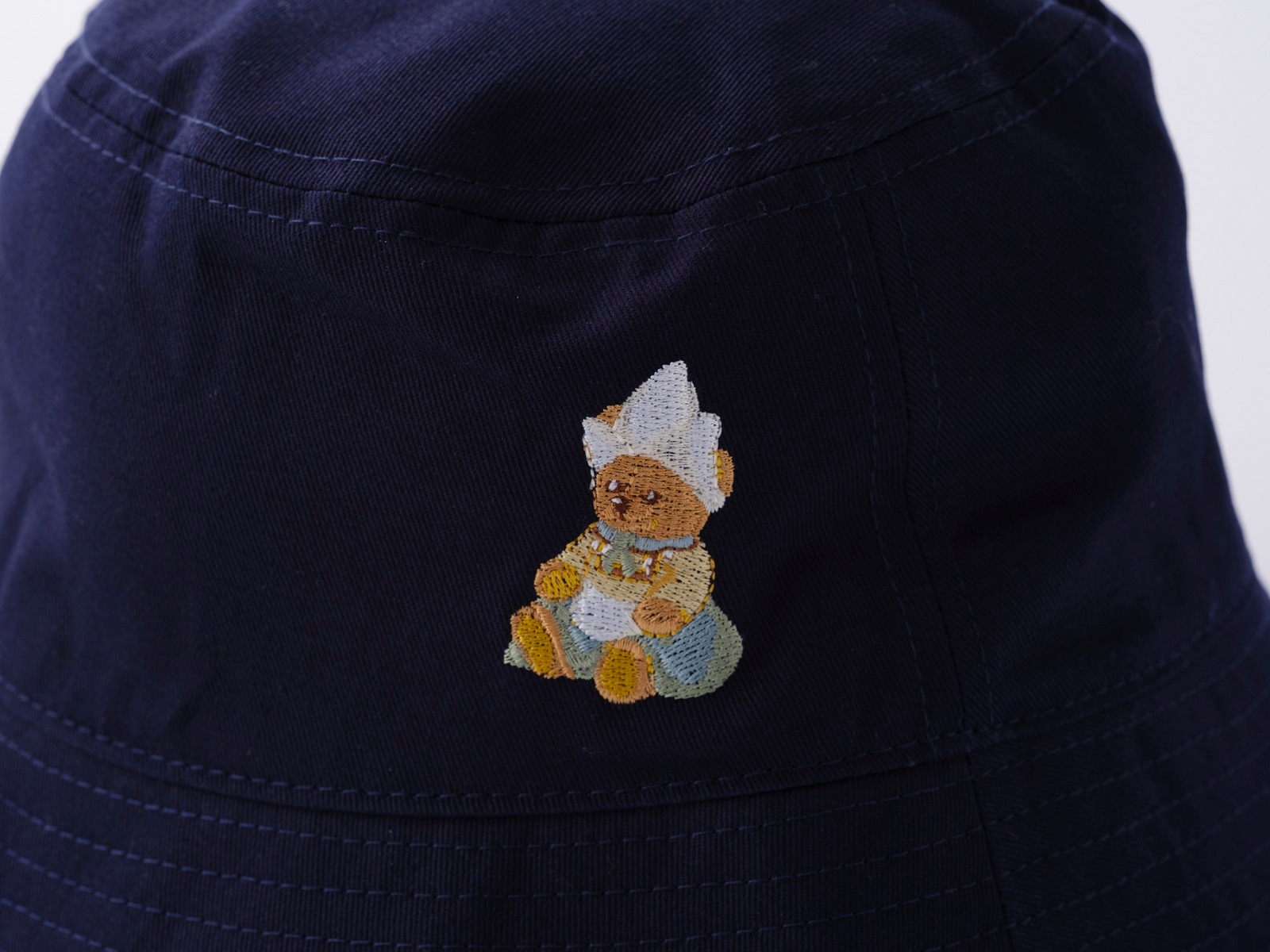 【新商品】バケットハット ネイビー Holland bear 商品画像