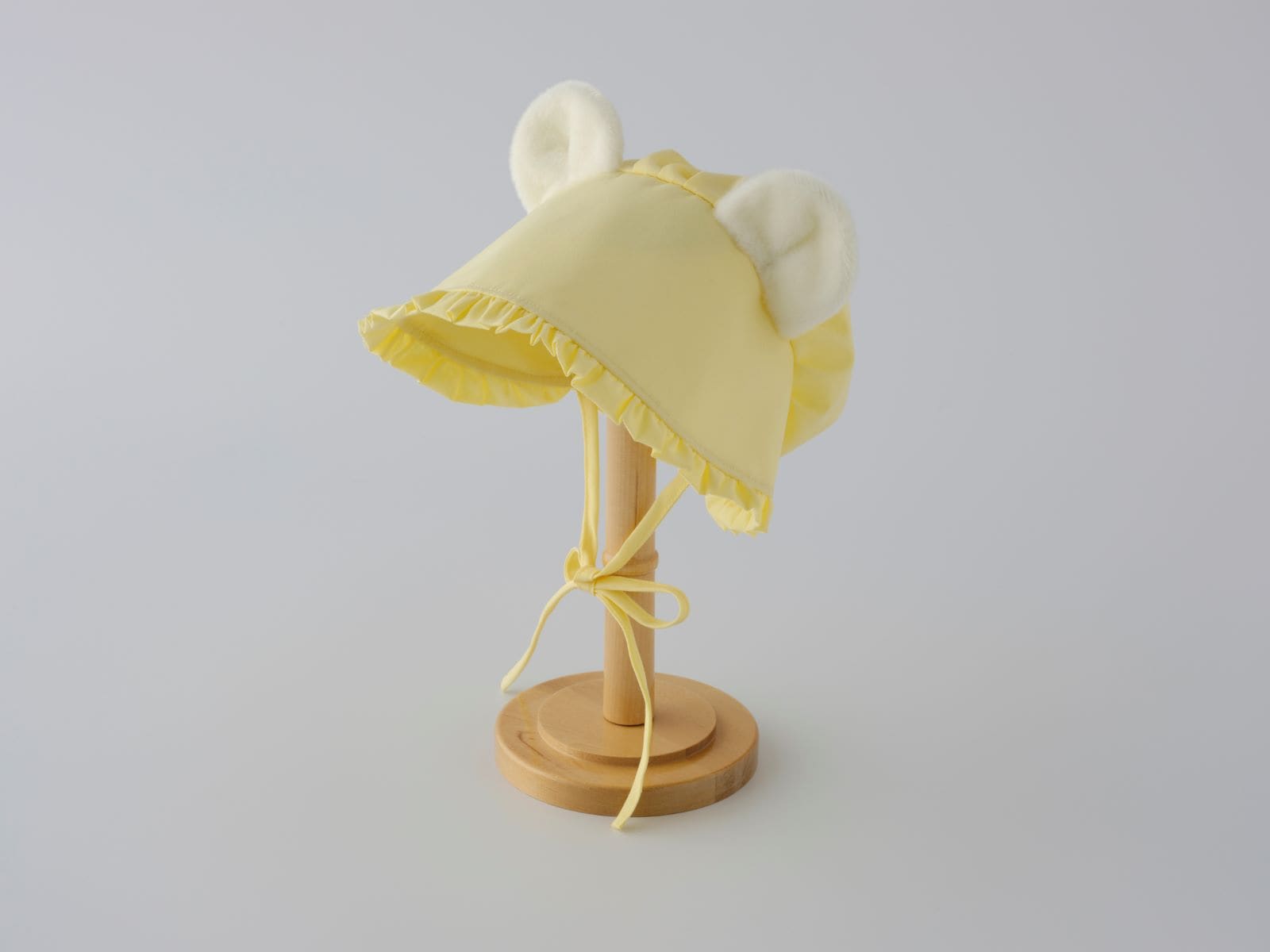 新商品】帽子 ボンネット ベア（ブルー/イエロー） | タオル